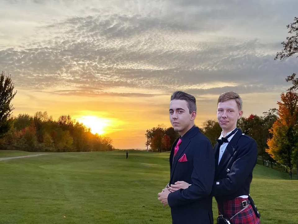 Sunset at the Golf Course